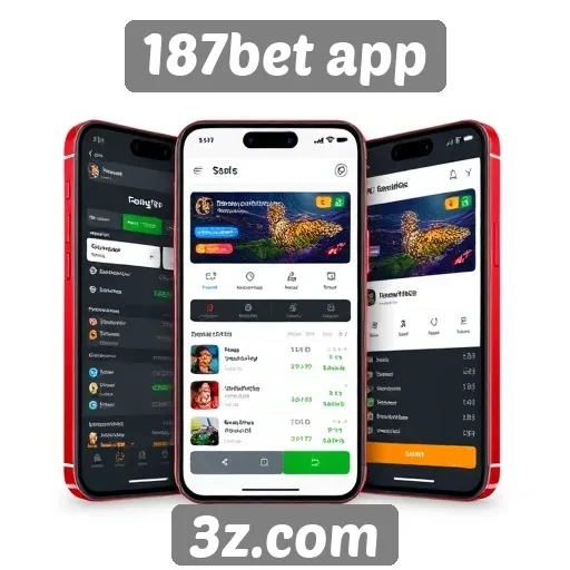 Avaliação da interface do 187bet app