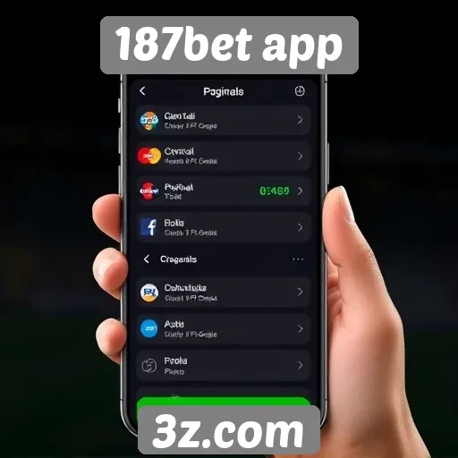 Exploração das opções de pagamento no 187bet app